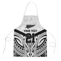 New Zealand Football Custom Apron All White Fern Go Champions - Polynesian Pride