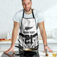 New Zealand Football Custom Apron All White Fern Go Champions - Polynesian Pride