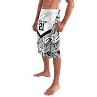 New Zealand Football Custom Lavalava All White Fern Go Champions