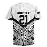 New Zealand Football Custom Rugby Jersey All White Fern Go Champions