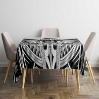 New Zealand Football Custom Tablecloth All White Fern Go Champions