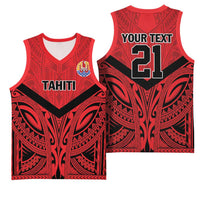 Tahiti Football Custom Basketball Jersey Toa Aito Go Champions - Polynesian Pride