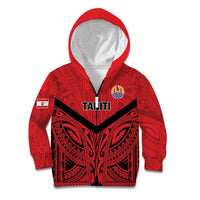Tahiti Football Custom Kid Hoodie Toa Aito Go Champions