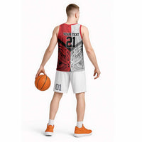 New Caledonia-Tahiti Football Custom Basketball Jersey Together Go Champions - Polynesian Pride