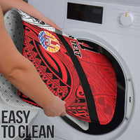 New Caledonia-Tahiti Football Custom Bathroom Set Together Go Champions - Polynesian Pride