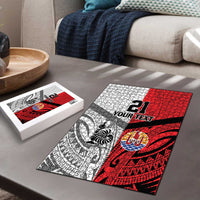 New Caledonia-Tahiti Football Custom Puzzle Together Go Champions - Polynesian Pride