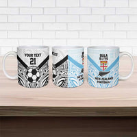 New Zealand-Fiji Football Custom Ceramic Mug Together Go Champions - Polynesian Pride