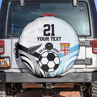 New Zealand-Fiji Football Custom Spare Tire Cover Together Go Champions