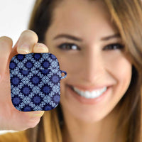 Palaka Hawaiian Quilt Seamless Pattern AirPods Case - Polynesian Pride