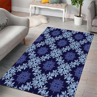 Palaka Hawaiian Quilt Seamless Pattern Area Rug - Polynesian Pride