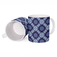 Palaka Hawaiian Quilt Seamless Pattern Ceramic Mug - Polynesian Pride