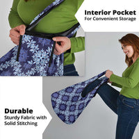 Palaka Hawaiian Quilt Seamless Pattern Grocery Bag - Polynesian Pride