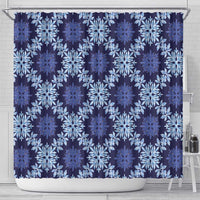 Palaka Hawaiian Quilt Seamless Pattern Shower Curtain - Polynesian Pride