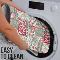 Mele Kalikimaka Hawaii Christmas Bathroom Set Aloha Spirit with Hawaiian Quilt Pattern - Polynesian Pride