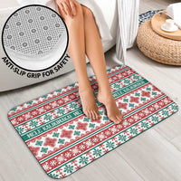 Mele Kalikimaka Hawaii Christmas Bathroom Set Hawaiian Quilt Pattern Style - Polynesian Pride