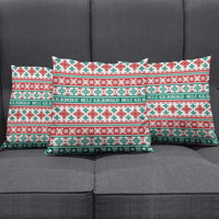 Mele Kalikimaka Hawaii Christmas Pillow Cover Hawaiian Quilt Pattern Style - Polynesian Pride