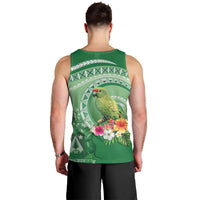 Norfolk Parakeet Tropical Men Tank Top Norfolk Island Tribal Pattern