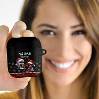 Aotearoa Six Seven Personalized AirPods Case New Zealand Funny Christmas - Polynesian Pride