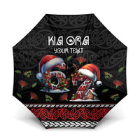 Aotearoa Six Seven Personalized Umbrella New Zealand Funny Christmas - Polynesian Pride