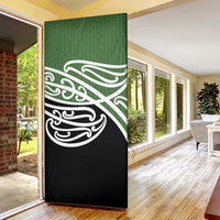Green Fern New Zealand Kowhai Ngutukak Door Cover - Polynesian Pride