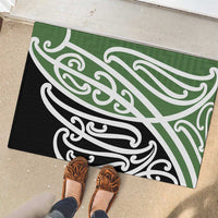 Green Fern New Zealand Kowhai Ngutukak Rubber Doormat - Polynesian Pride