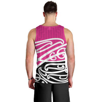 All Pink New Zealand Kowhai Ngutukak Men Tank Top - Polynesian Pride