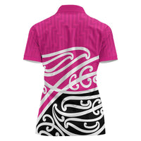 All Pink New Zealand Kowhai Ngutukak Women Polo Shirt - Polynesian Pride