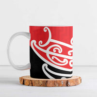 All Red New Zealand Kowhai Ngutukak Ceramic Mug - Polynesian Pride