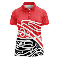 All Red New Zealand Kowhai Ngutukak Women Polo Shirt - Polynesian Pride