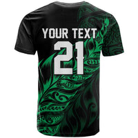 New Zealand Lawn Bowls Custom T Shirt Green Maori Warrior Tribal Silver Fern LT9 - Polynesian Pride