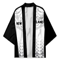 World Football 2026 New Zealand Custom Kimono All White Fern Maori Tribal - Polynesian Pride