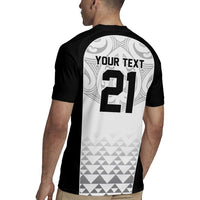 World Football 2026 New Zealand Custom Rugby Jersey All White Fern Maori Tribal - Polynesian Pride
