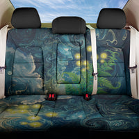 New Zealand Matariki Waipuna-a-rangi Back Car Seat Cover He Roimata o Rangi LT9 One Size Black - Polynesian Pride