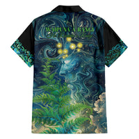 New Zealand Matariki Waipuna-a-rangi Family Matching Tank Maxi Dress and Hawaiian Shirt He Roimata o Rangi LT9 - Polynesian Pride