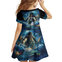 New Zealand Matariki Waita Family Matching Off Shoulder Maxi Dress and Hawaiian Shirt The Way Of The Water