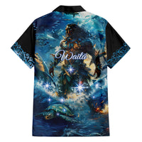 New Zealand Matariki Waita Family Matching Summer Maxi Dress and Hawaiian Shirt The Way Of The Water
