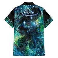 New Zealand Matariki Waiti Family Matching Short Sleeve Bodycon Dress and Hawaiian Shirt The Beginnings Of Life