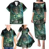 New Zealand Matariki Waiti Family Matching Puletasi and Hawaiian Shirt Waimāori and The Origin Of Life