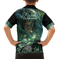 New Zealand Matariki Waiti Family Matching Summer Maxi Dress and Hawaiian Shirt Waimori and The Origin Of Life LT9 - Polynesian Pride