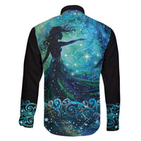 New Zealand Matariki Hiwa-i-te-rangi Family Matching Long Sleeve Bodycon Dress and Hawaiian Shirt Titiro ki nga Whetu Wishing Star LT9 - Polynesian Pride