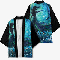 New Zealand Matariki Hiwa-i-te-rangi Kimono Titiro ki nga Whetu Wishing Star - Polynesian Pride