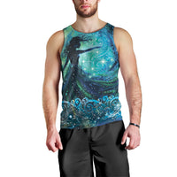 New Zealand Matariki Hiwa-i-te-rangi Men Tank Top Titiro ki nga Whetu Wishing Star