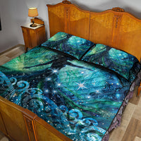 New Zealand Matariki Hiwa-i-te-rangi Quilt Bed Set Titiro ki nga Whetu Wishing Star