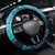 New Zealand Matariki Hiwa-i-te-rangi Steering Wheel Cover Titiro ki nga Whetu Wishing Star