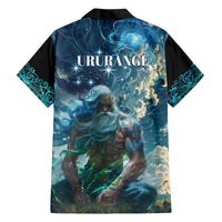 New Zealand Matariki Ururangi Family Matching Off Shoulder Maxi Dress and Hawaiian Shirt The Murmur Of The Wind