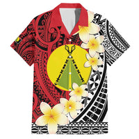Sigave Chiefdom Wallis and Futuna Personalized Family Matching Summer Maxi Dress and Hawaiian Shirt Frangipani Flowers Polynesian Pattern