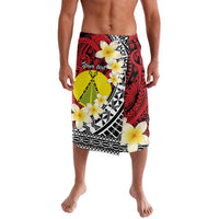 Sigave Chiefdom Wallis and Futuna Personalized Lavalava Frangipani Flowers Polynesian Pattern