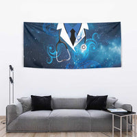 New Zealand Nurses RN Tapestry Galaxy Stethoscope Maori Motif LT9 - Polynesian Pride