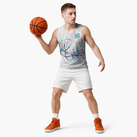 New Zealand Nurses RN Personalised Basketball Jersey Stethoscope Floral Maori Motif