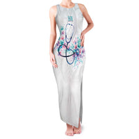 New Zealand Nurses RN Personalised Family Matching Tank Maxi Dress and Hawaiian Shirt Stethoscope Floral Maori Motif